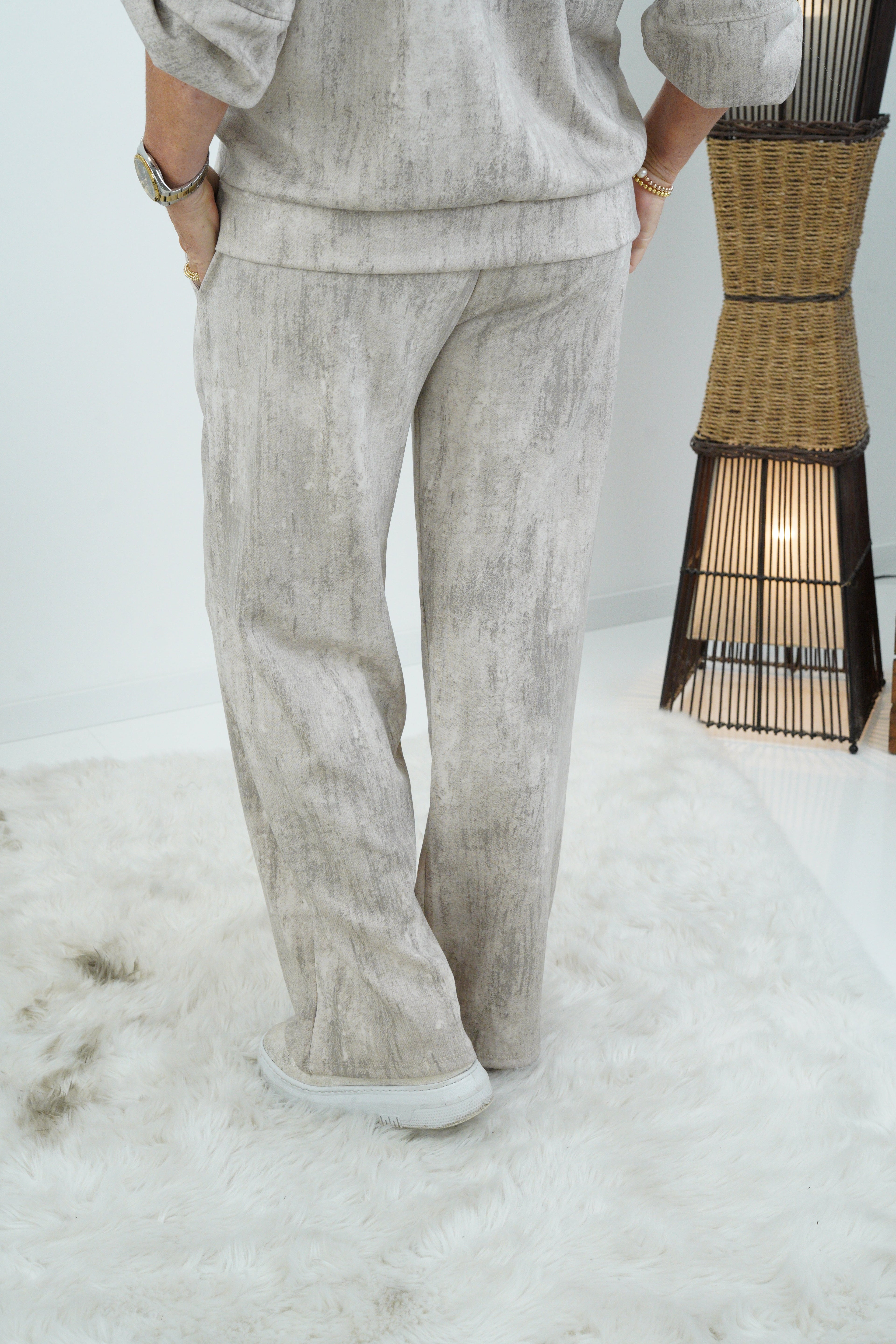 Anzug in Stein-Beige (38-42)